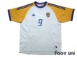 Photo1: Sweden 2002 Away Shirt #9 Ljungberg (1)