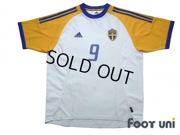 Photo1: Sweden 2002 Away Shirt #9 Ljungberg (1)
