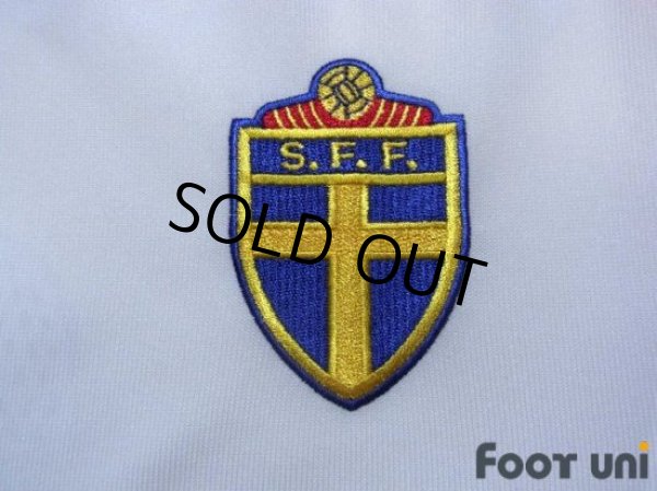 Photo6: Sweden 2002 Away Shirt #9 Ljungberg (6)