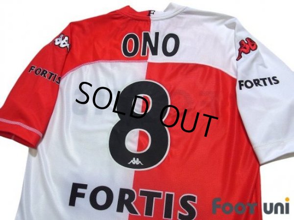 Photo4: Feyenoord 2004-2005 Home Shirt #8 Shinji Ono (4)
