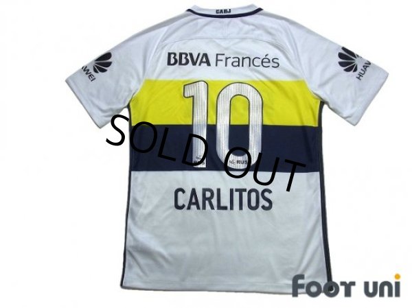 Photo2: Boca Juniors 2016-2017 Away Shirt #10 Carlos Tevez w/tags (2)