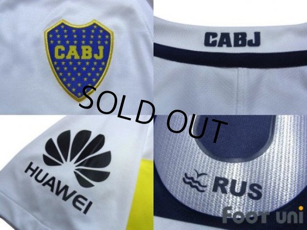 Photo6: Boca Juniors 2016-2017 Away Shirt #10 Carlos Tevez w/tags (6)