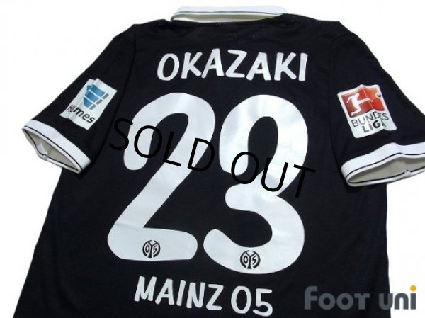 Photo4: 1.FSV Mainz 05 2014-2015 3rd Shirt #23 Shinji Okazaki Bundesliga Patch/Badge (4)