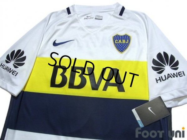 Photo3: Boca Juniors 2016-2017 Away Shirt #10 Carlos Tevez w/tags (3)