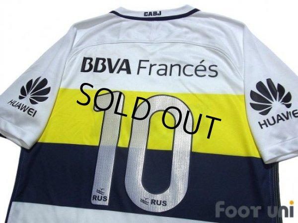 Photo4: Boca Juniors 2016-2017 Away Shirt #10 Carlos Tevez w/tags (4)