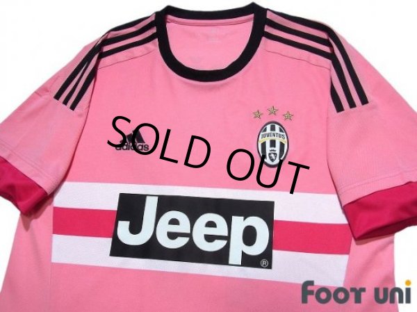 Photo3: Juventus 2015-2016 Away Shirt #17 Mario Mandzukic (3)