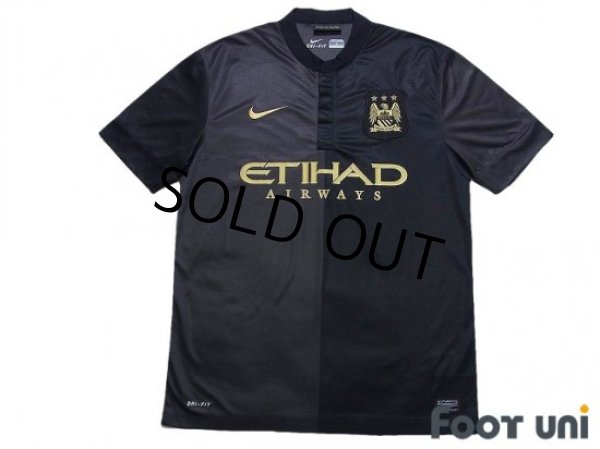 Photo1: Manchester City 2013-2014 Away Shirt (1)