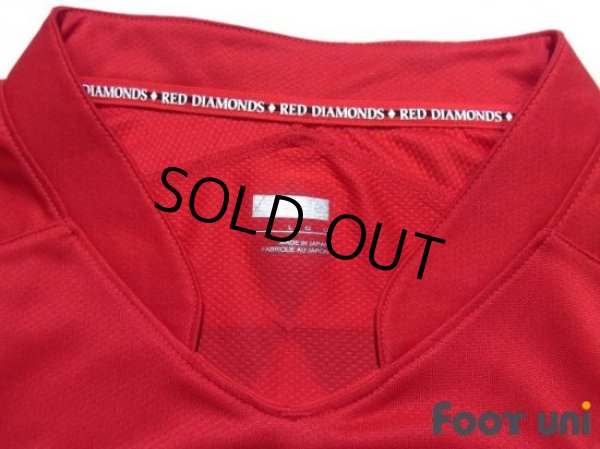 Photo5: Urawa Reds 2009 Home Long Sleeve Shirt #11 Tatsuya Tanaka (5)