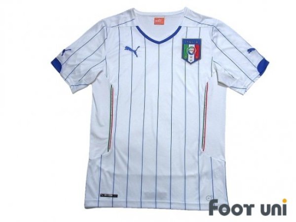 Photo1: Italy 2014 Away Shirt (1)