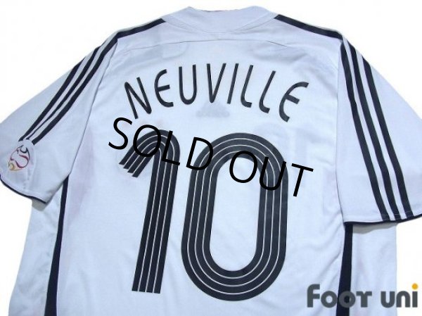 Photo4: Germany 2006 Home Authentic Shirt #10 Neuville (4)