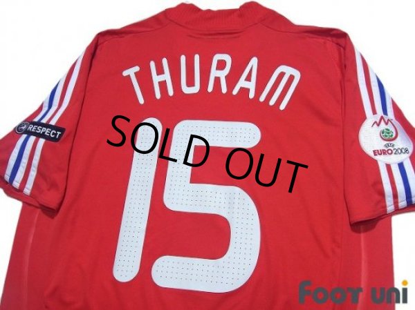 Photo4: France 2008 Away Shirt #15 Lilian Thuram w/tags (4)