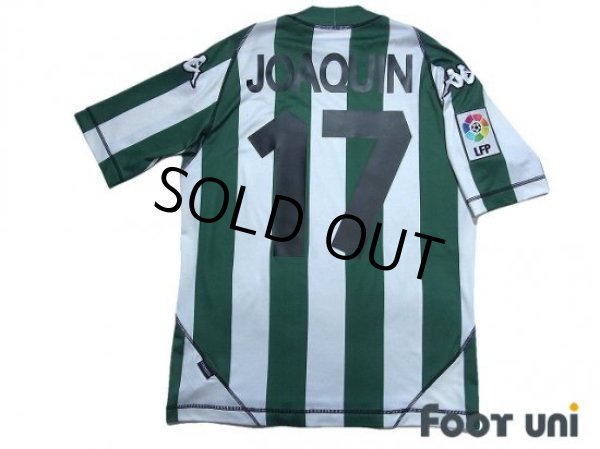 Real Betis 2003-2004 Home Shirt #17 Joaquin Sanchez - Online