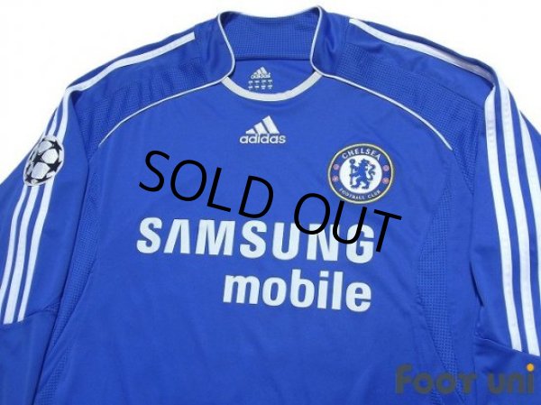 Photo3: Chelsea 2006-2008 Home Long Sleeve Shirt #13 Ballack w/tags (3)