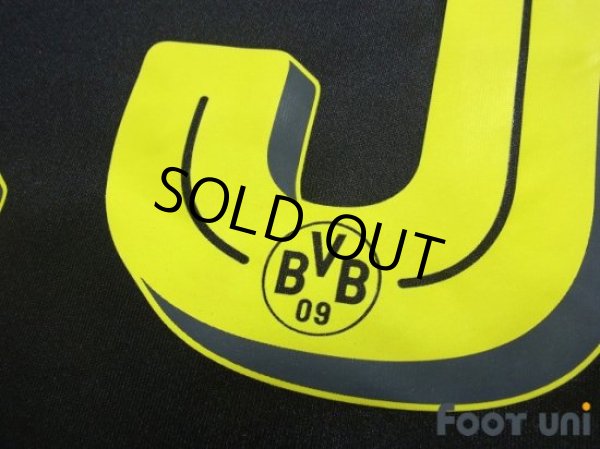 Photo7: Borussia Dortmund 2016-2017 Away Long Sleeve Shirt #23 Shinji Kagawa w/tags (7)