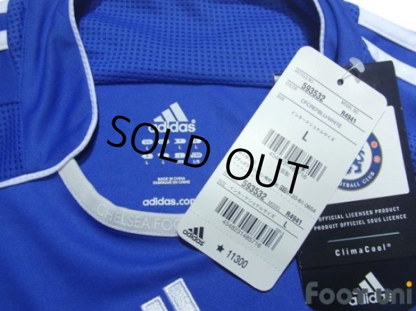 Photo5: Chelsea 2006-2008 Home Long Sleeve Shirt #13 Ballack w/tags (5)