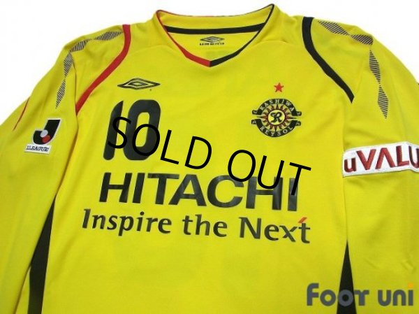 Photo3: Kashiwa Reysol 2009 Home Long Sleeve Shirt #10 (3)