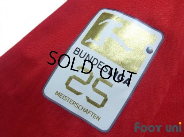 Photo6: Bayern Munchen 2016-2017 Home Long Sleeve Shirt #9 Lewandowski Bundesliga Patch/Badge (6)