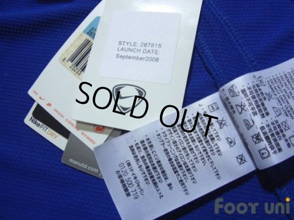 Photo8: Manchester United 2008-2009 3rd Shirt #9 Berbatov 40th anniversary embroidery w/tags (8)