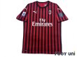 Photo1: AC Milan 2019-2020 Home Shirt #9 Krzysztof Piatek w/tags (1)