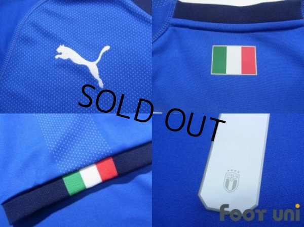 Photo7: Italy 2018 GK Shirt #1 Buffon w/tags (7)