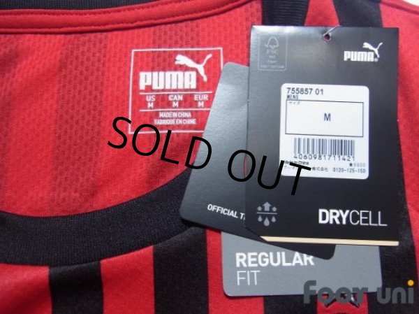 Photo5: AC Milan 2019-2020 Home Shirt #9 Krzysztof Piatek w/tags (5)