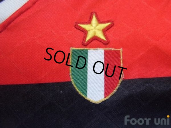 Photo6: AC Milan 1994-1995 Away Long Sleeve Shirt #6 Scudetto Patch/Badge (6)