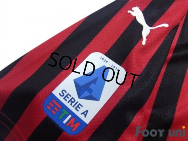 Photo6: AC Milan 2019-2020 Home Shirt #9 Krzysztof Piatek w/tags (6)