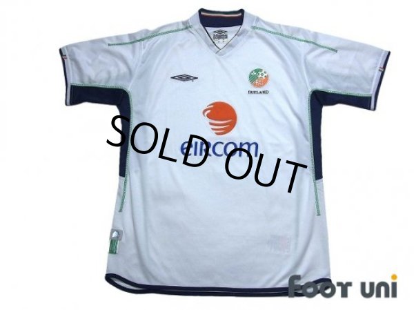 Photo1: Ireland 2002 Away Shirt (1)