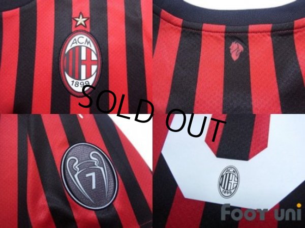 Photo7: AC Milan 2019-2020 Home Shirt #9 Krzysztof Piatek w/tags (7)