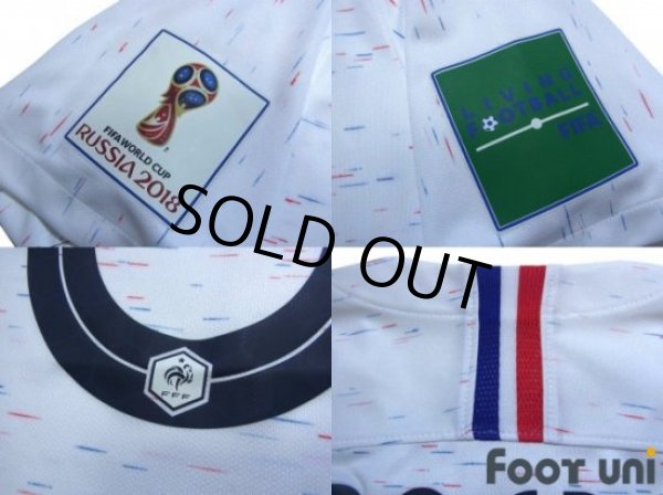 Photo7: France 2018 Away Shirt #6 Pogba FIFA World Cup Russia 2018 Patch/Badge w/tags (7)