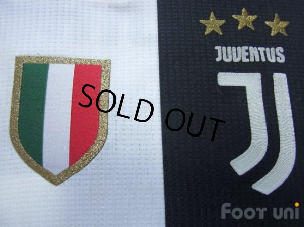 Photo6: Juventus 2018-2019 Home Authentic Shirt #7 Ronaldo (6)