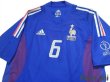 Photo3: France 2002 Home Authentic Shirt #6 Djorkaeff 2002 FIFA World Cup Korea Japan Patch/Badge w/tags (3)