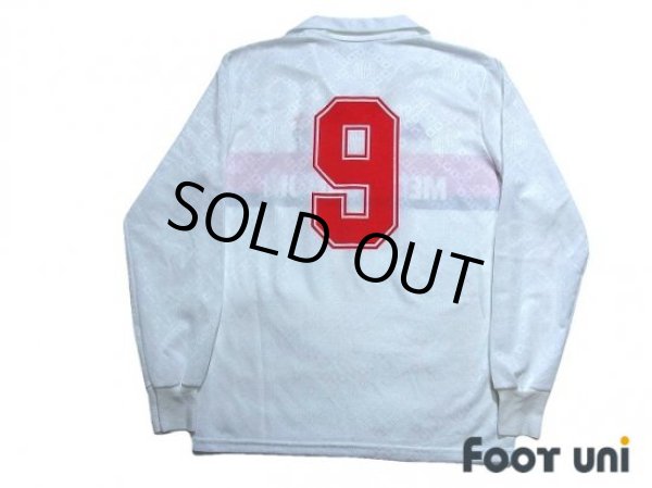 Photo2: AC Milan 1989-1990 Away Long Sleeve Shirt #9 (2)