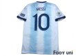 Photo2: Argentina 2019 Home Shirt #10 Messi Copa America Brazil 2019 Patch/Badge w/tags (2)