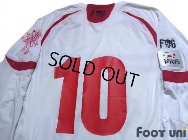 Photo4: Perugia 2012-2013 Away Long Sleeve Shirt #10 Lega pro Patch/Badge【There is a difficulty】 (4)