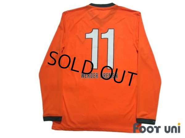 Photo2: Werder Bremen 2009-2010 3rd Long Sleeve Authentic Shirt #11 w/tags (2)