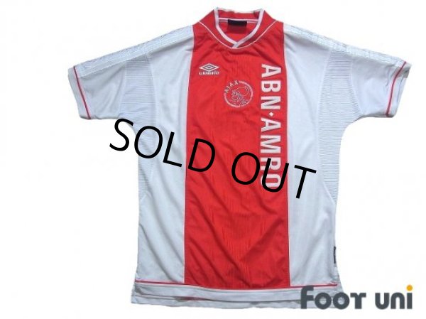 Photo1: Ajax 1999-2000 Home Shirt (1)