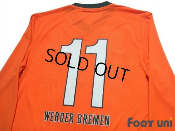 Photo4: Werder Bremen 2009-2010 3rd Long Sleeve Authentic Shirt #11 w/tags (4)