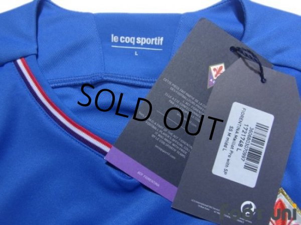 Photo5: Fiorentina 2017-2018 Away Shirt #13 Davide Astori Serie A Tim Patch/Badge w/tags (5)