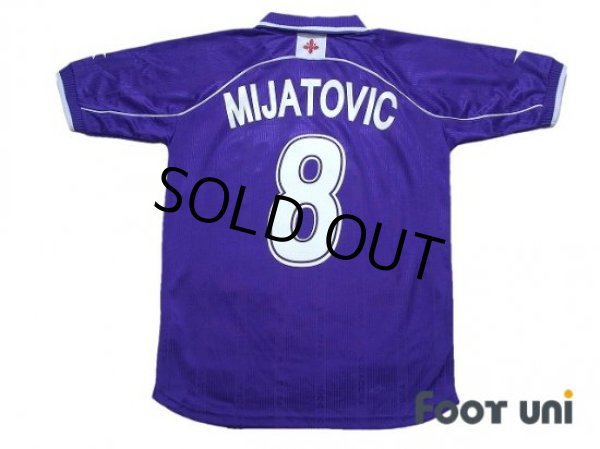 Photo2: Fiorentina 2000-2001 Home Shirt #8 Predrag Mijatovic (2)
