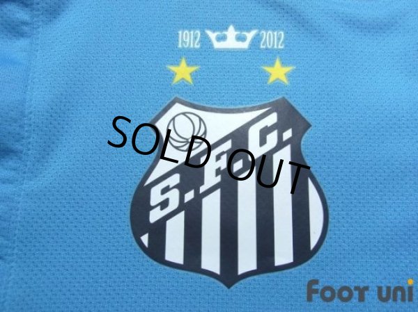 Photo6: Santos FC 2012 3rd Authentic Centenario Shirt #11 Neymar Jr w/tags (6)