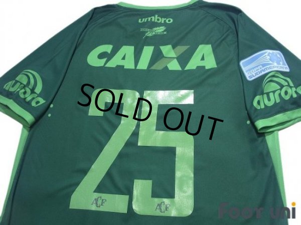 Photo4: Chapecoense 2016 3rd Shirt #25 Kempes w/tags (4)