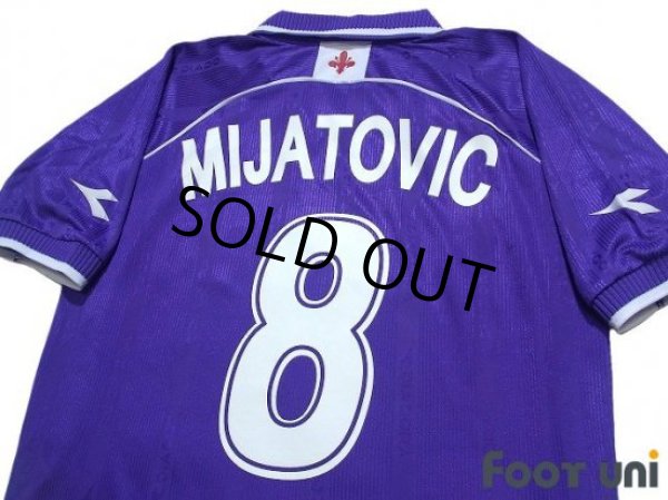 Photo4: Fiorentina 2000-2001 Home Shirt #8 Predrag Mijatovic (4)