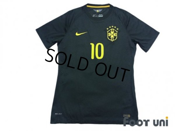 Photo1: Brazil 2014 3rd Authentic Shirt #10 Neymar Jr (1)