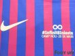 Photo6: FC Barcelona 2018-2019 Home Authentic Shirt #8 Andres Iniesta Last match print La Liga Patch/Badge  (6)