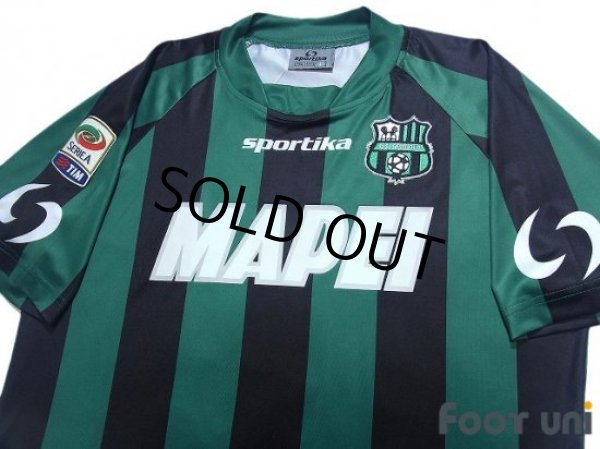 Photo3: Sassuolo 2014-2015 Home Shirt #10 Simone Zaza Serie A Tim Patch/Badge w/tags (3)