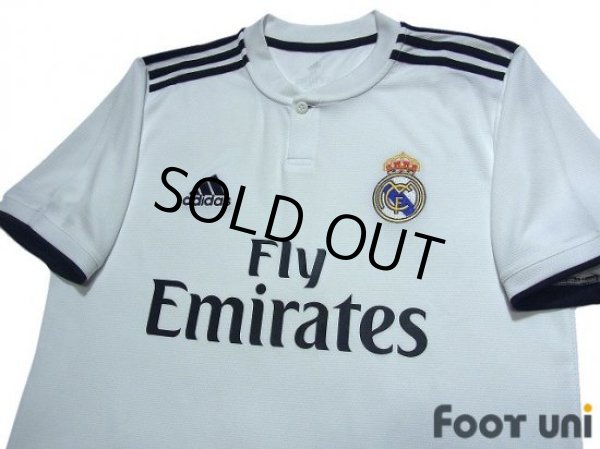 Photo3: Real Madrid 2018-2019 Home Shirt w/tags (3)