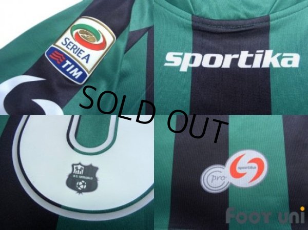 Photo7: Sassuolo 2014-2015 Home Shirt #10 Simone Zaza Serie A Tim Patch/Badge w/tags (7)