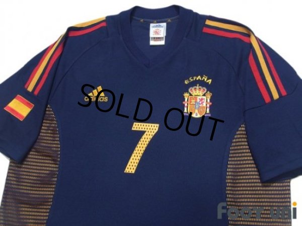 Photo3: Spain 2002 3rd Shirt #7 Raul (3)