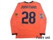 Photo2: FC Barcelona 2009-2010 Away Authentic Long Sleeve Shirt #28 Jonathan Dos Santos LFP Patch/Badge (2)